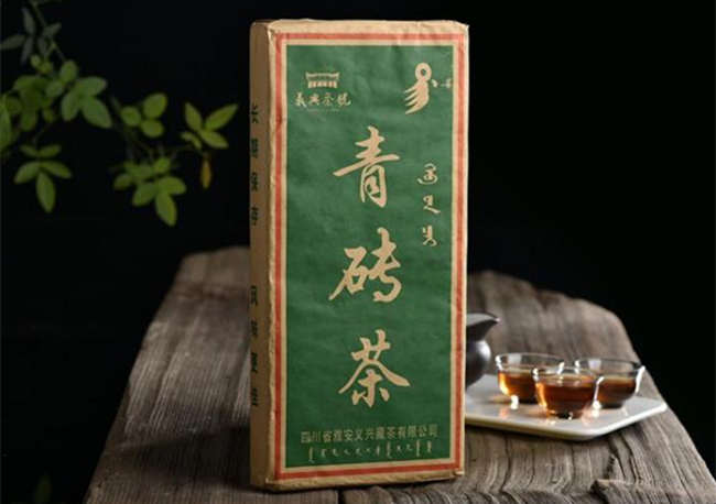 湖北青砖茶怎么样，黑茶青砖茶图片简介