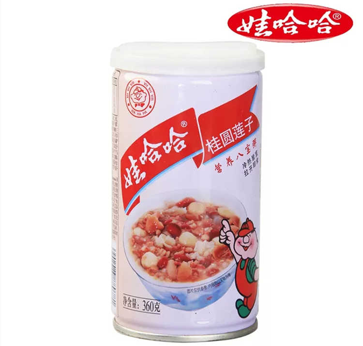娃哈哈八宝粥配料表及保质期多久，娃哈哈桂圆莲子八宝粥整箱360g速食