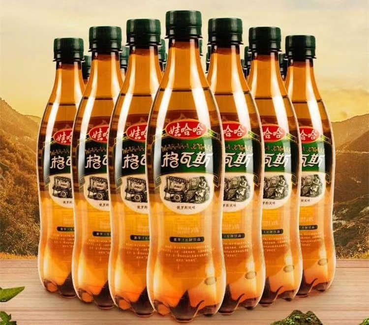 娃哈哈格瓦斯配料表及保质期多久，娃哈哈格瓦斯330ml*15瓶整箱俄罗斯风味碳酸饮品