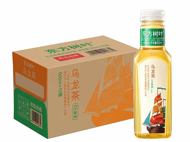 500ML东方树叶乌龙茶配料表及保质期多久， 农夫山泉东方树叶乌龙茶500ml*15瓶无糖茶饮料