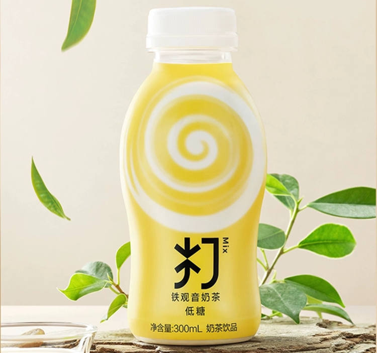 打奶茶铁观音味配料表及保质期多久， 农夫山泉打奶茶低糖红茶乌龙奶茶300ml