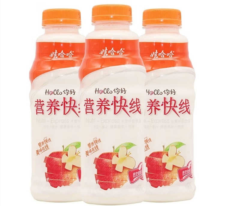 营养快线苹果味配料表及保质期多久，娃哈哈营养快线原味（苹果味）500ml