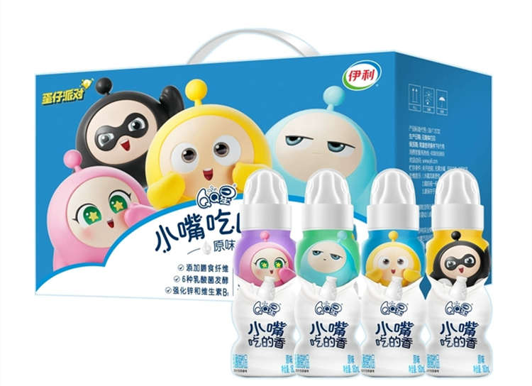 QQ星小嘴吃的香儿童奶乳酸菌配料表及保质期多久，伊利QQ星小嘴吃的香乳酸菌