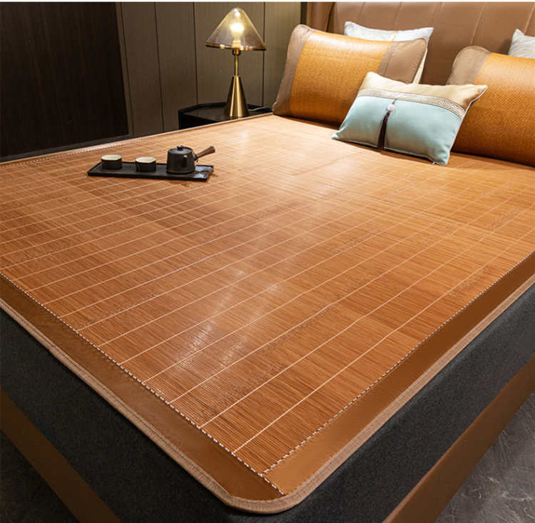 天懿竹凉席夏季正反两用双面藤席子儿童席空调席子尺寸定做定制