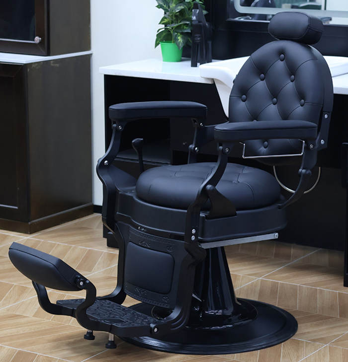 剪发复古男士油头椅子美发理发店发廊专用椅子