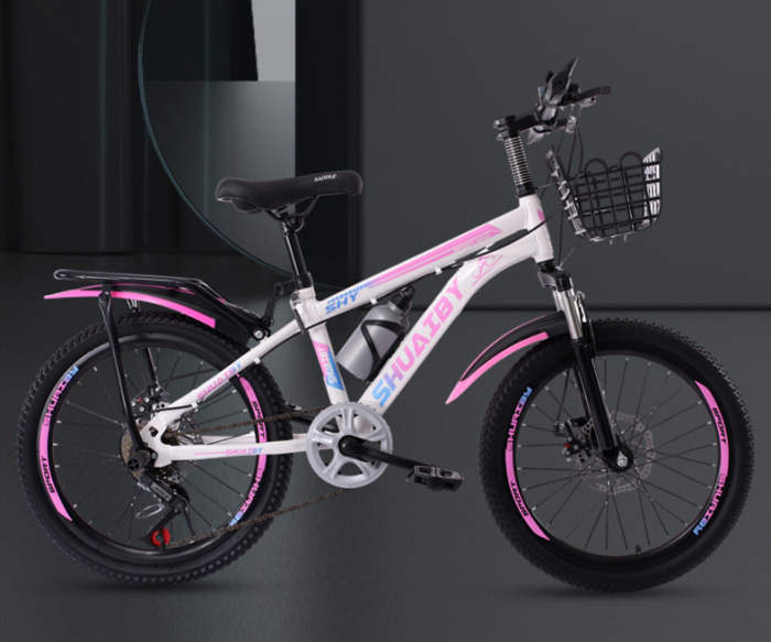 儿童自行车男孩女孩大中童7-9-12岁中小学生20寸单车