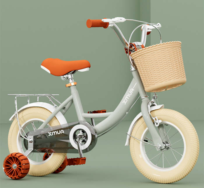 新款儿童自行车女孩2-3-6-7-10岁男孩脚踏车