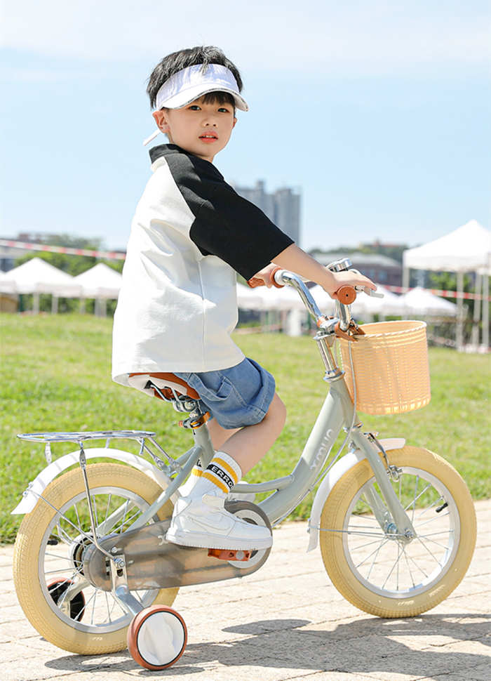 新款儿童自行车女孩2-3-6-7-10岁男孩脚踏车