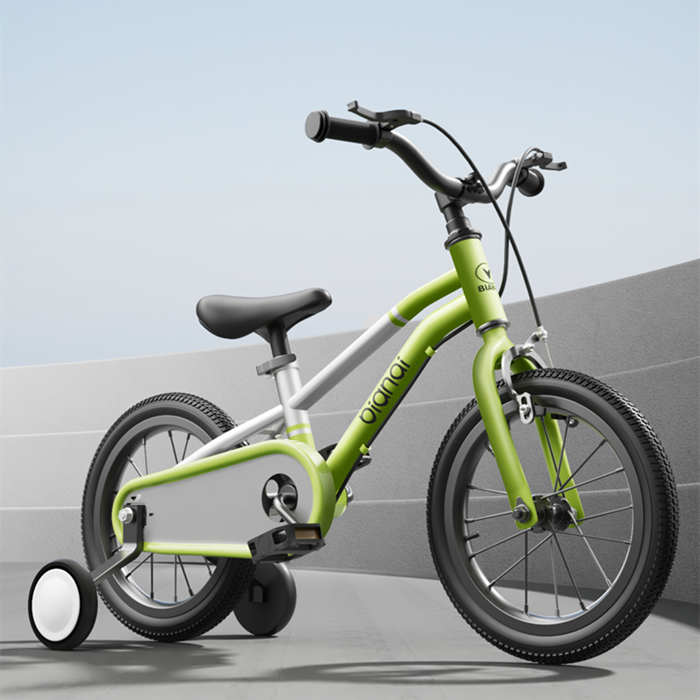 比安奇牌儿童自行车男女孩中小学生中大童轻便单车