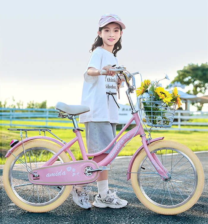 儿童自行车女孩小学生中大童20寸22男脚踏单车