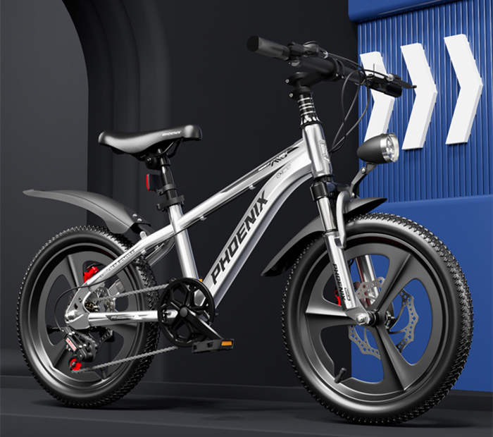 凤凰牌儿童自行车男孩6-12-15岁变速山地车