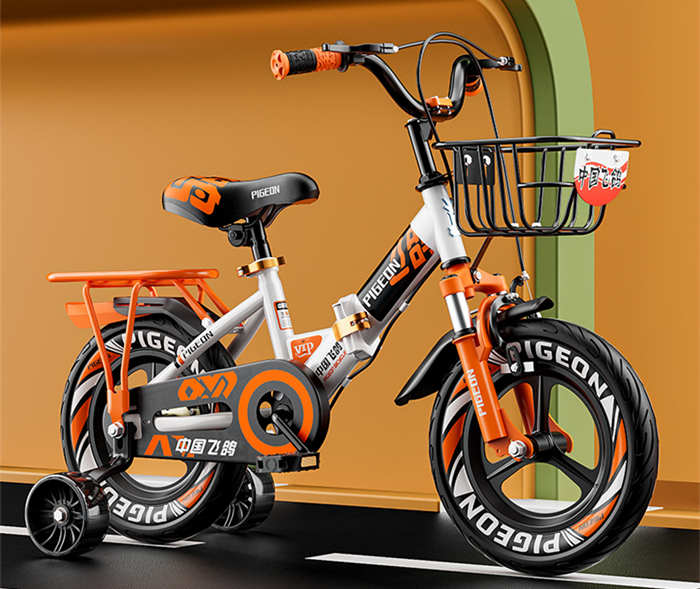 飞鸽牌儿童自行车折叠男孩女孩2-3到6-7-10岁单车