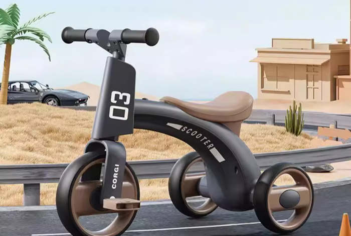 儿童三轮车新款宝宝平衡车1-3-6岁自行车