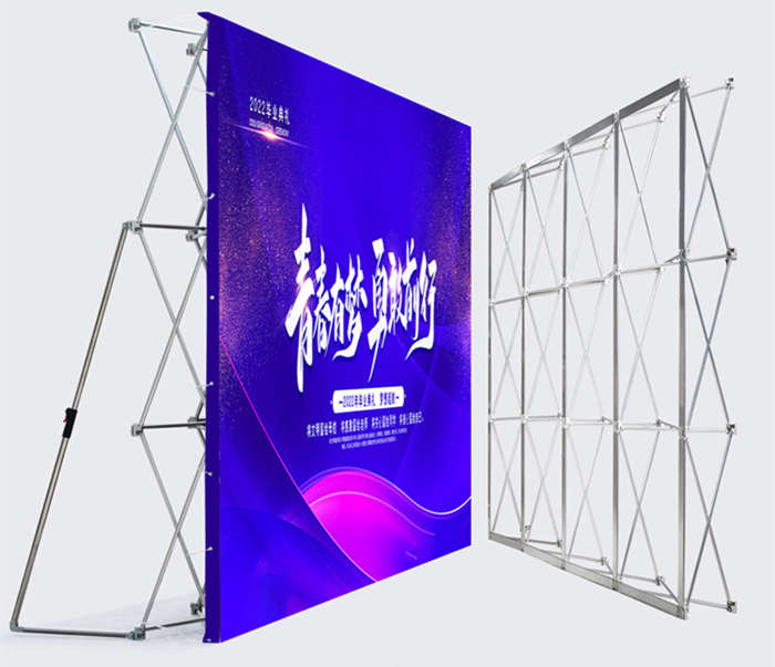 拉网展架大型年会签名签到墙KT板广告展示架