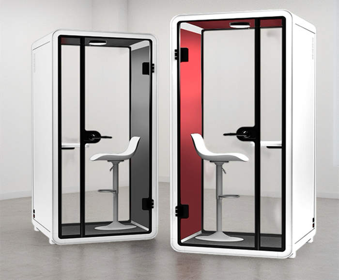 办公室电话亭静音仓室内小型隔音舱直播间可移动